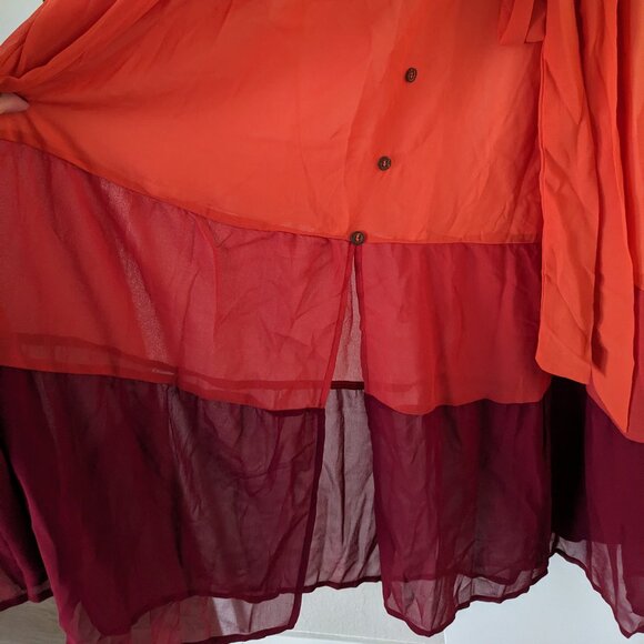 Orange Bloomchic Maxi Dress - Picture 4 of 4